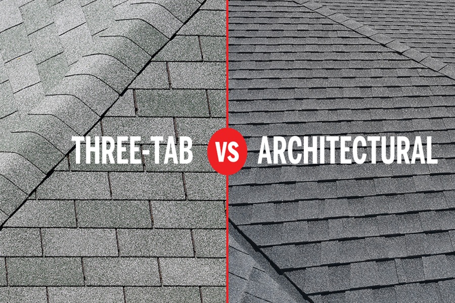 3 Tab vs Architectural Shingles Whats the Difference